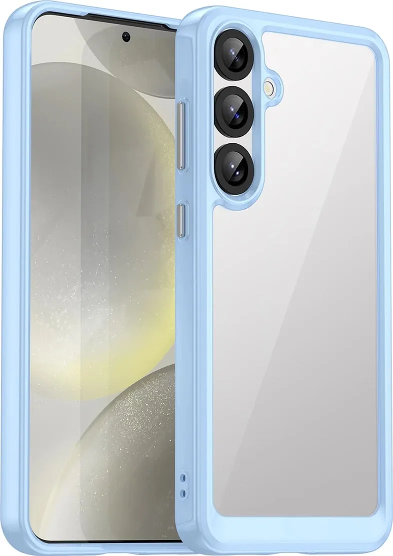 Mbështjellës Hurtel Outer Space Case për Samsung Galaxy S25+, xhel, Blu - 1