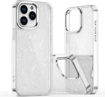 Mbështjellës Hurtel Glitter Case për Samsung Galaxy A36 5G, Transparent