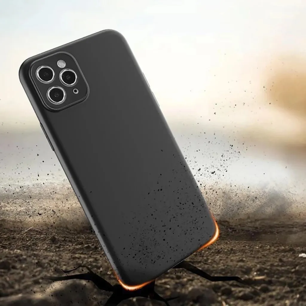 Mbështjellës Hurtel Soft Case për Nothing Phone 2, TPU, zi - 4