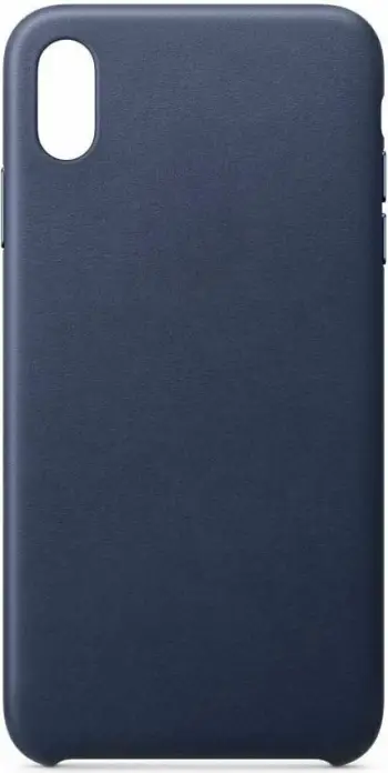 Mbështjellës Hurtel për iPhone 12 mini, lëkurë eko, Blu navy