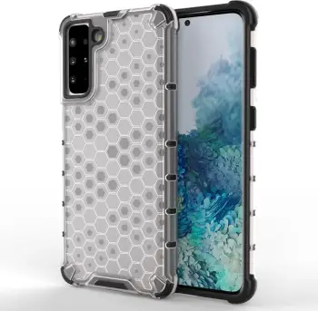 Maskë mbrojtëse Hurtel Honeycomb, Samsung Galaxy S22 Plus, xhel TPU, transparente