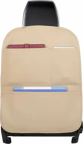 Organizues sediljeje makine Hurtel, lëkurë eko, mbrojtës universal, bezhë