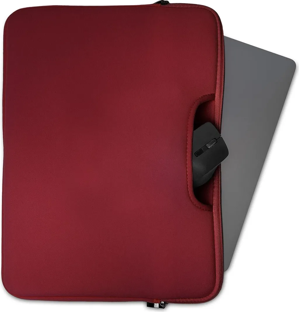 Çantë laptopi Hurtel Bag, 15.6", organizues për tablet dhe aksesorë, e kuqe - 3