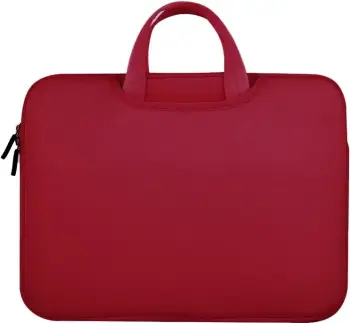Çantë laptopi Hurtel Bag, 15.6", organizues për tablet dhe aksesorë, e kuqe