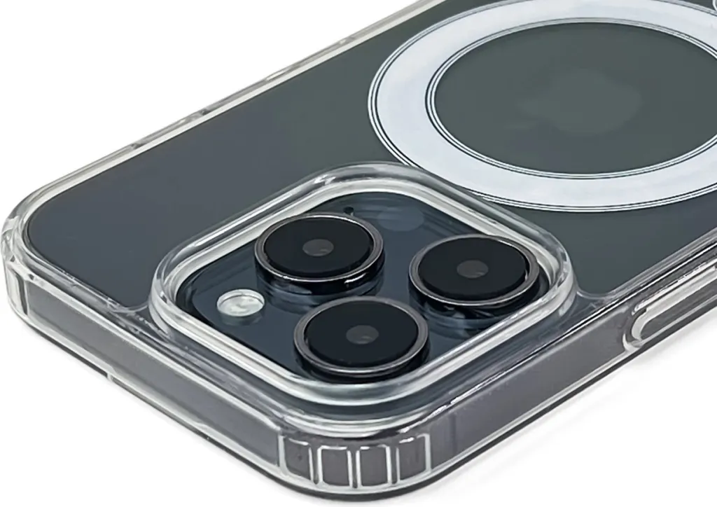 Mbështjellës Hurtel Clear Corner Case MagSafe për iPhone 17, Transparent - 2
