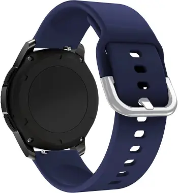 Rrip silikoni Smartwatch, Hurtel, TYS, 22 mm, për Samsung Galaxy Watch 45/46/47 mm, blu e errët