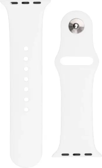 Rrip silikoni për Apple Watch, Hurtel Silicone Strap APS, 42/44/45 mm, i bardhë