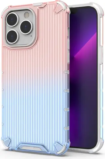 Mbulesë telefoni Hurtel Ombre Protect Case, për iPhone 13 Pro Max, rozë blu