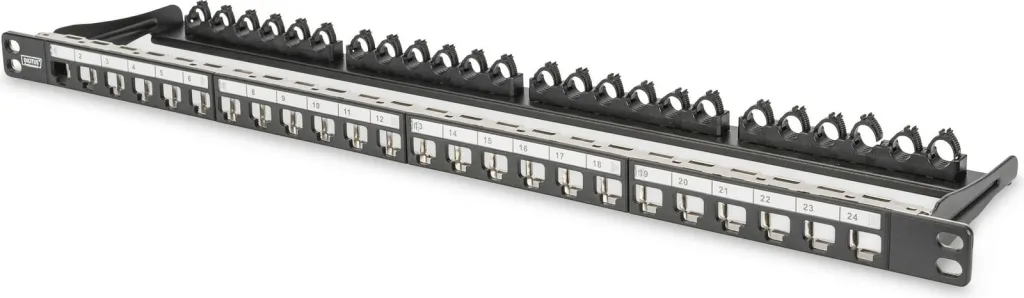 Patch panel Digitus modular Cat6a 24 porta, 0.5U, i zi - 2