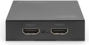 Splitter HDMI Digitus 1x2, 4K, deri 2 monitorë, i zi