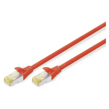 Kabllo rrjeti Digitus Cat6a S/FTP 2m, RJ-45, e kuqe