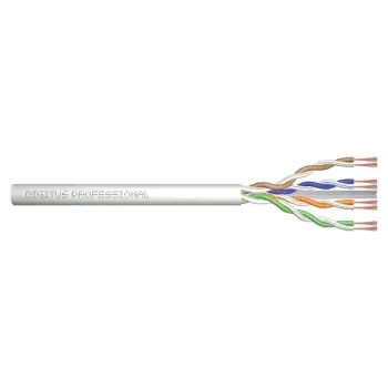 Kabëll rrjeti Digitus Cat6a U/UTP 305m, bakër, LSZH, gri