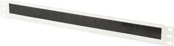 Panel bosh me brushë për kabllo Digitus, 1U, 483mm, ngjyrë hiri