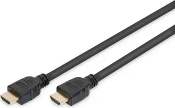 Kabllo HDMI Digitus Ultra High Speed 1m, 8K, 3D, e zezë