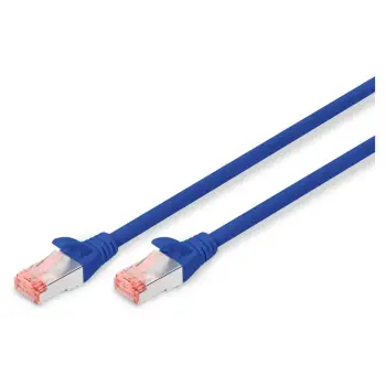 Kabëll rrjeti Digitus Cat6, 10m, S/FTP, RJ-45, kaltër