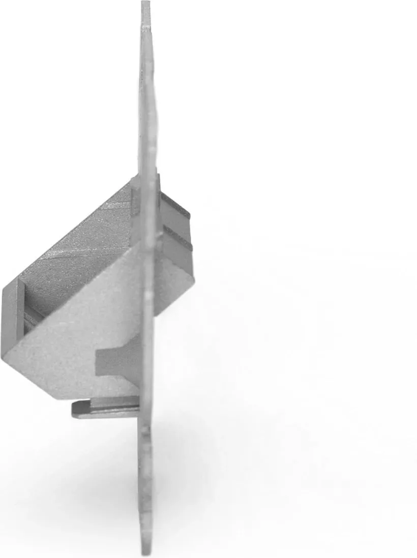 Prizë murale rrjeti Digitus DN-93831-1, për module Keystone CAT 6A, dalje 45° - 3