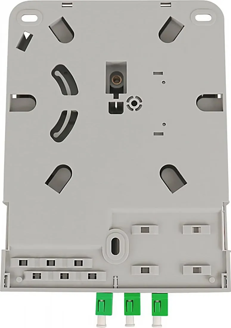 Njësi shpërndarëse FTTH Digitus, 3 x LC/APC duplex, plastikë, gri - 2