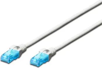 Kabllo rrjeti Digitus (DK-1512-030/WH) Patchcord CAT5e, U-UTP, 3m, e bardhë