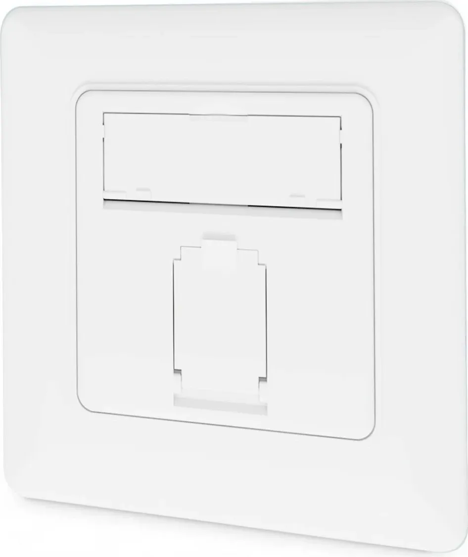 Prizë rrjeti Digitus CAT 6A, 1x RJ-45, e bardhë - 1