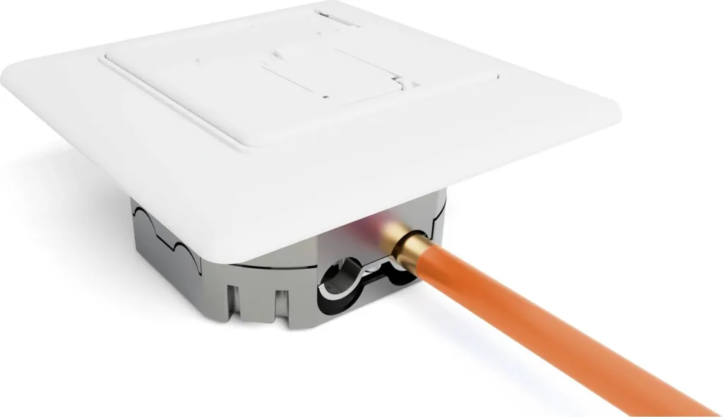 Prizë rrjeti Digitus CAT 6A, 1x RJ-45, e bardhë - 3