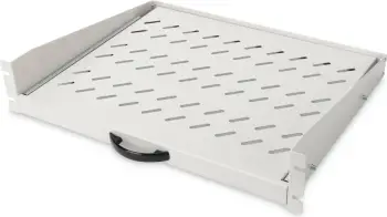 Raft për kabinet rrjeti Digitus 2U, 19 inç, 30kg, gri