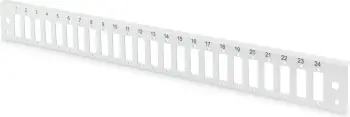 Panel frontal rrjeti Digitus LWL Spleißbox 1U 24xSC DX, gri