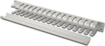 DIGITUS Panel menaxhimi kabllosh me kapak të heqshëm për kabina 483 mm (19”), 1U