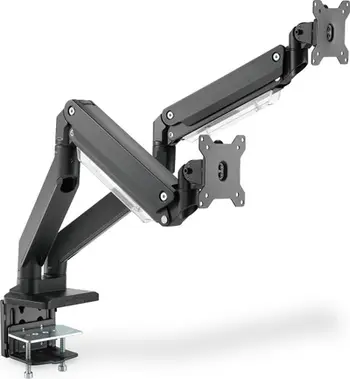 Mbajtëse tavoline për monitorë Digitus DA-90427, për 2 monitorë 15"-35", e zezë