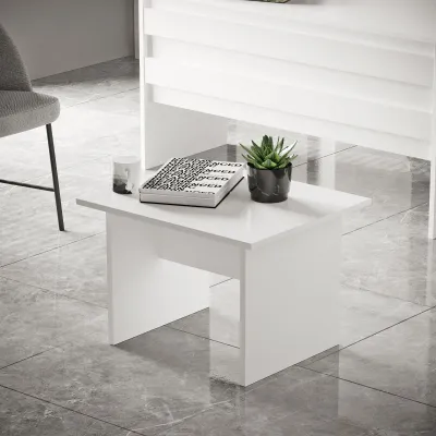 Set mobiljesh për zyre, ngjyrë e bardhë, Hanah Home, Vo15-W - 3