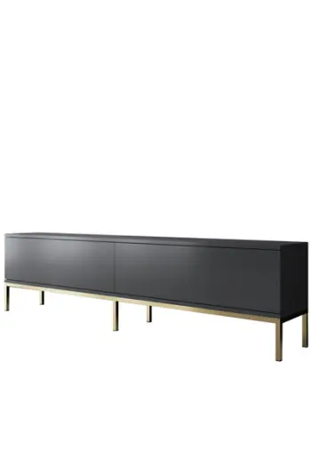Set mobiljesh për dhomë dite, Hanah Home Lord, anthracite dhe ari