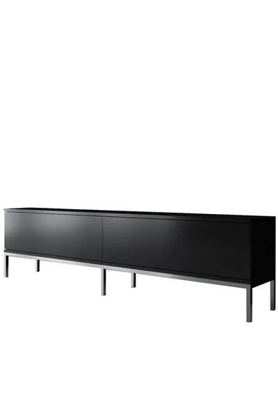 Komodë TV Hanah Home, Lord, e zezë, argjendtë - 6