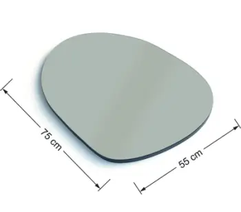 Pasqyrë Dekorative Gusto Mirror, zezë