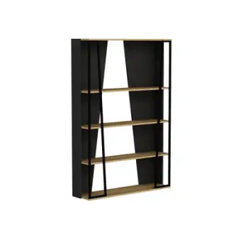 Librari / Raft Librash Lissa Bookshelf, safir, antracit, zezë