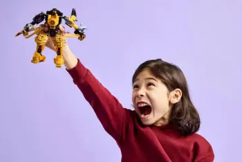 Set lodër LEGO NINJAGO Arin's Spinjitzu Battle Mech, figurina, shumëngjyrësh
