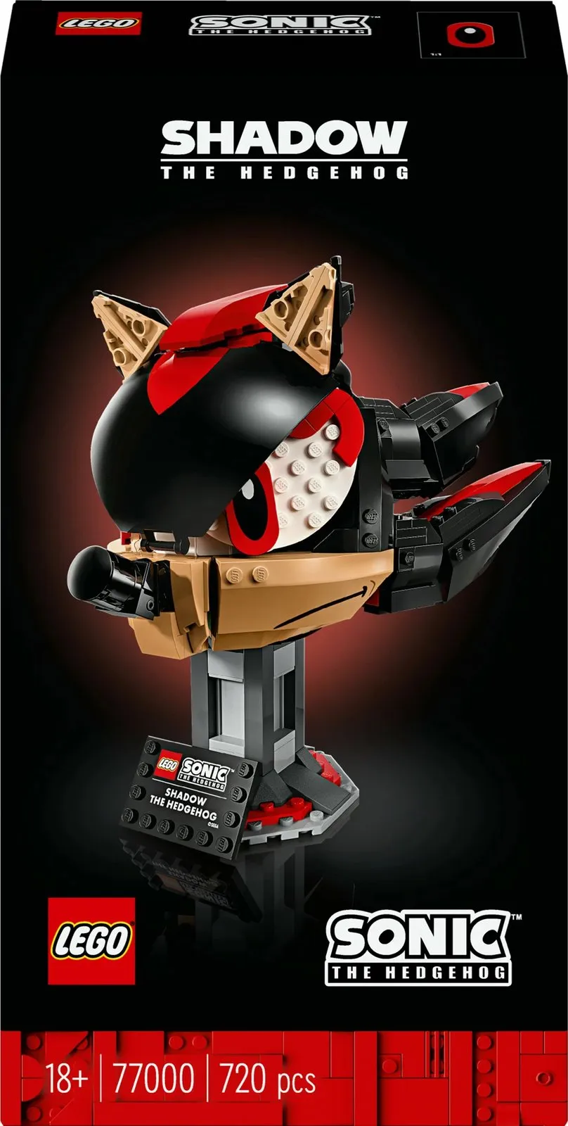 Set ndërtimi LEGO Shadow the Hedgehog 77000, 720 pjesë, multikolor - 2