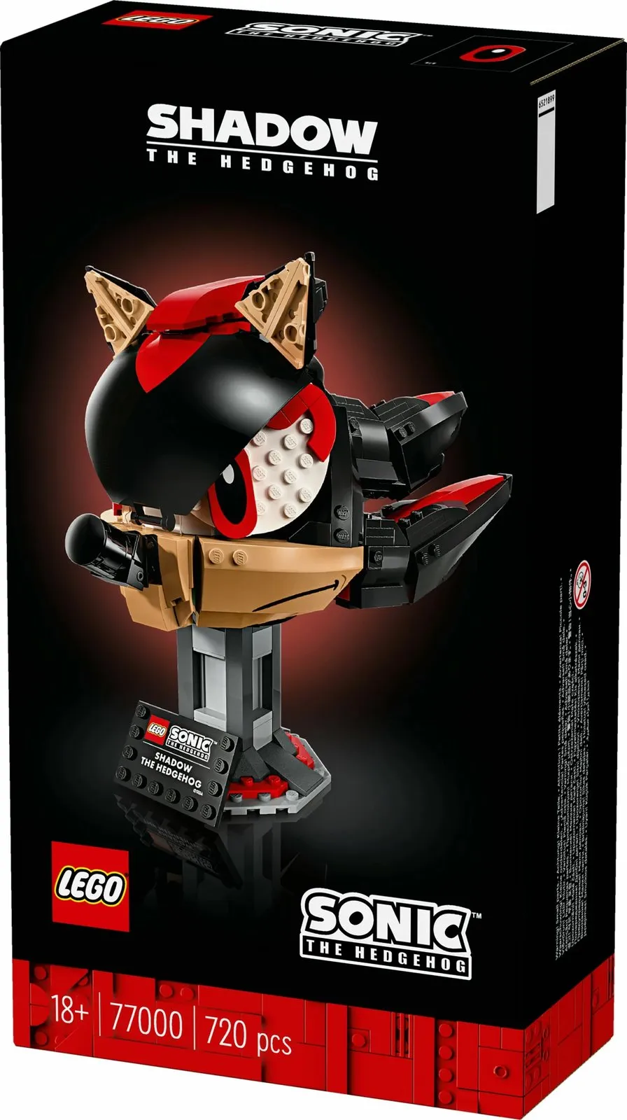 Set ndërtimi LEGO Shadow the Hedgehog 77000, 720 pjesë, multikolor - 12