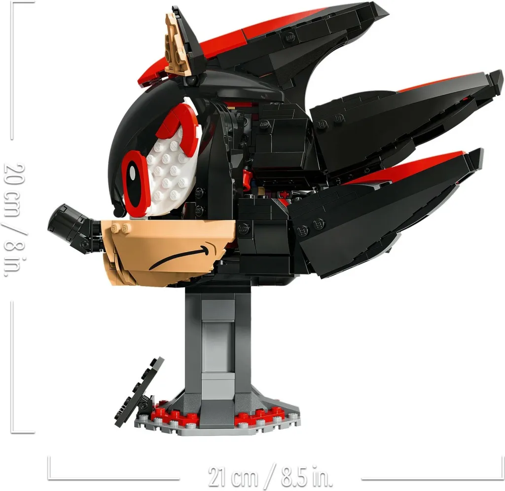 Set ndërtimi LEGO Shadow the Hedgehog 77000, 720 pjesë, multikolor - 6