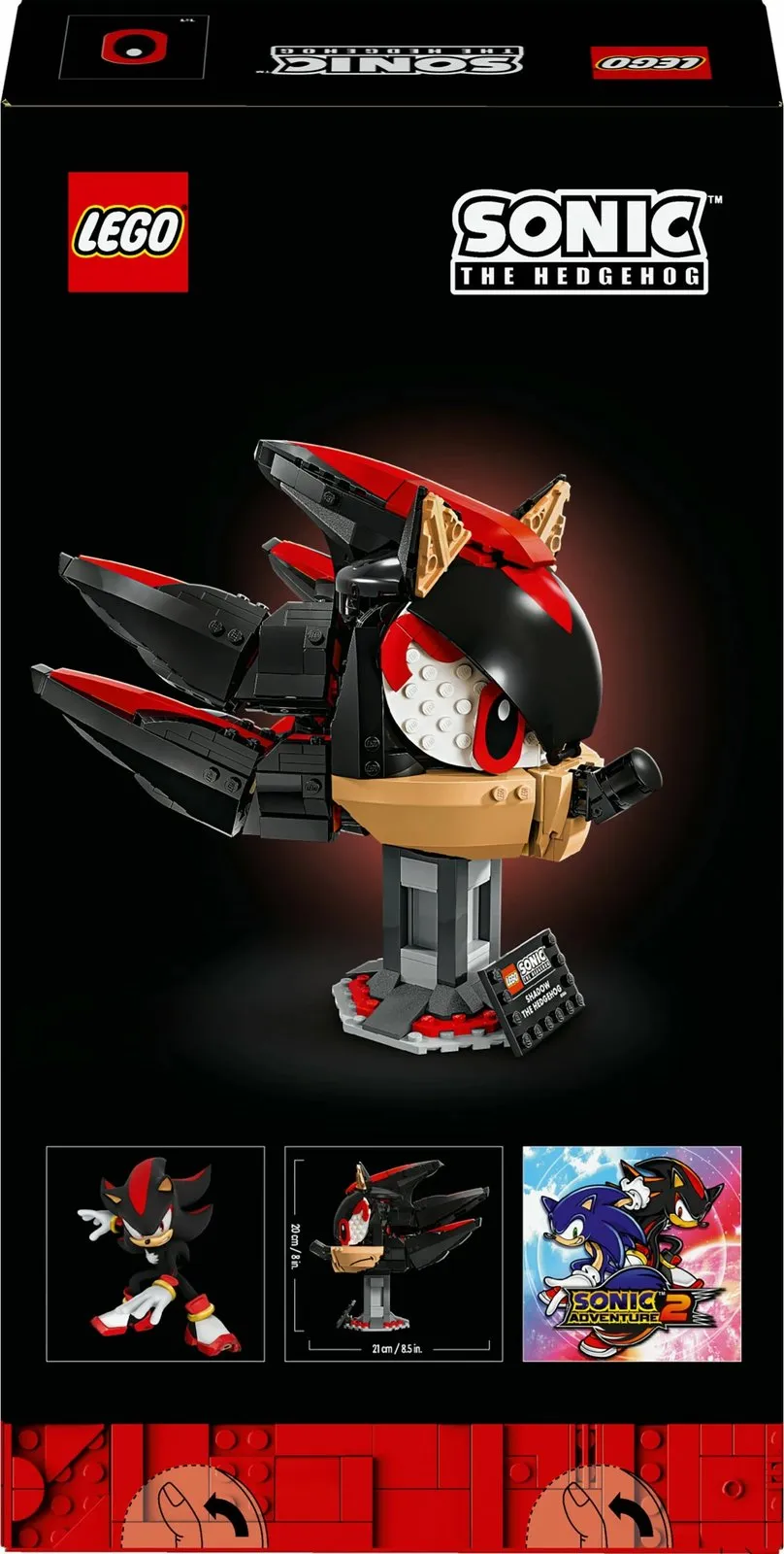 Set ndërtimi LEGO Shadow the Hedgehog 77000, 720 pjesë, multikolor - 10