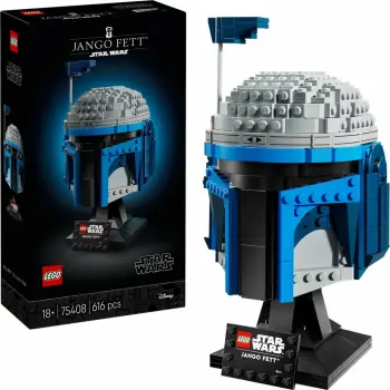 Set ndërtimi LEGO Star Wars Jango Fett Helmet 616 pjesë, multikolor