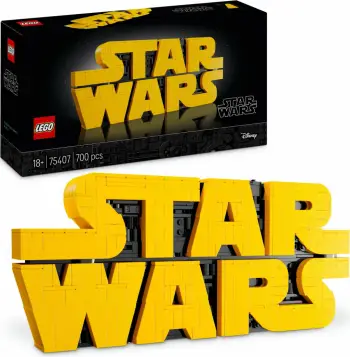 Set ndërtimi LEGO Star Wars Brick-Built Logo 700 pjesë shumëngjyrëshe