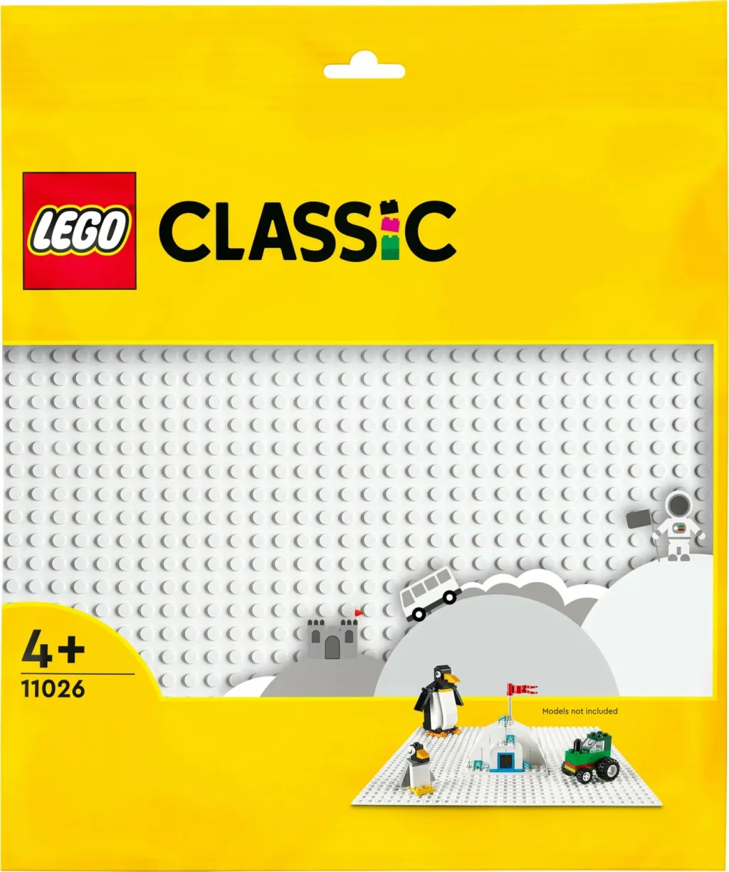 Pad ndërtimi LEGO® Classic 11026, 1 copë, i bardhë - 1
