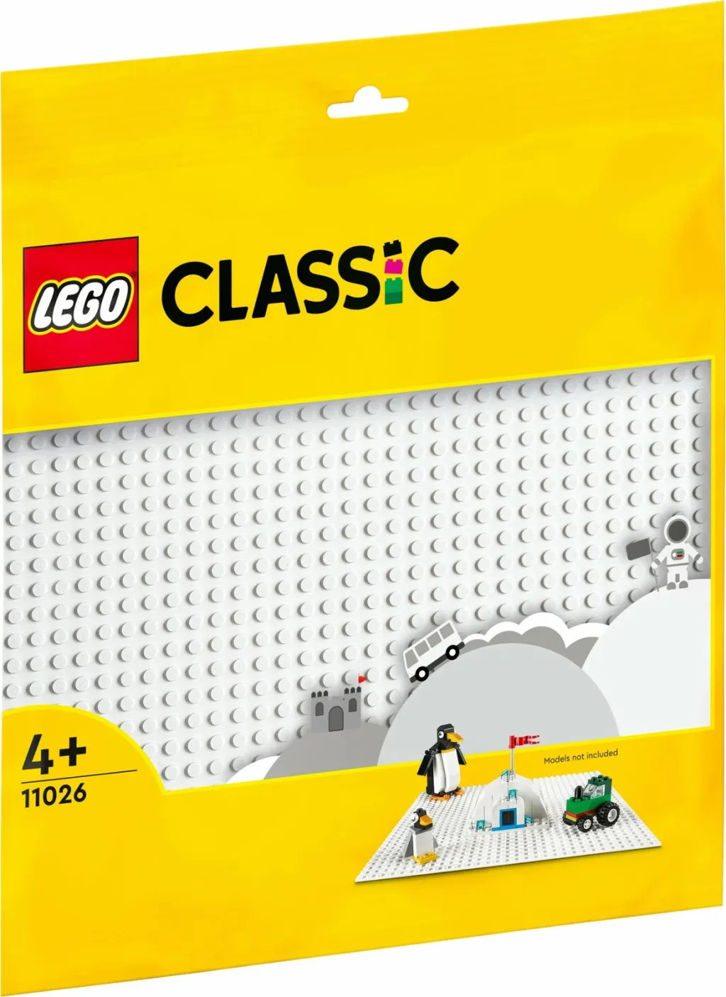 Pad ndërtimi LEGO® Classic 11026, 1 copë, i bardhë - 3