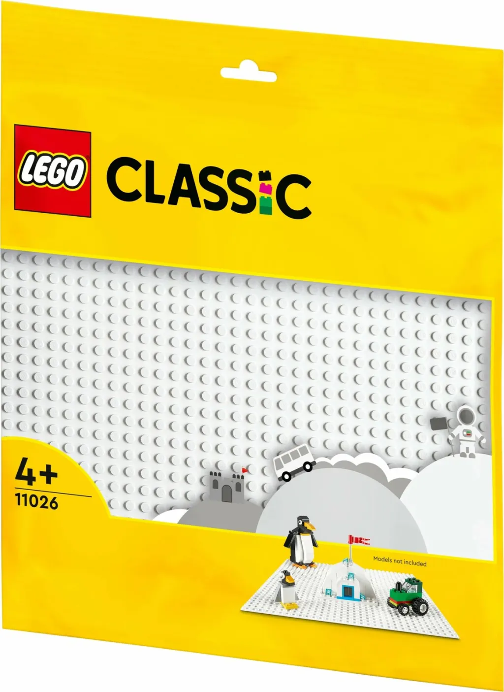 Pad ndërtimi LEGO® Classic 11026, 1 copë, i bardhë - 4