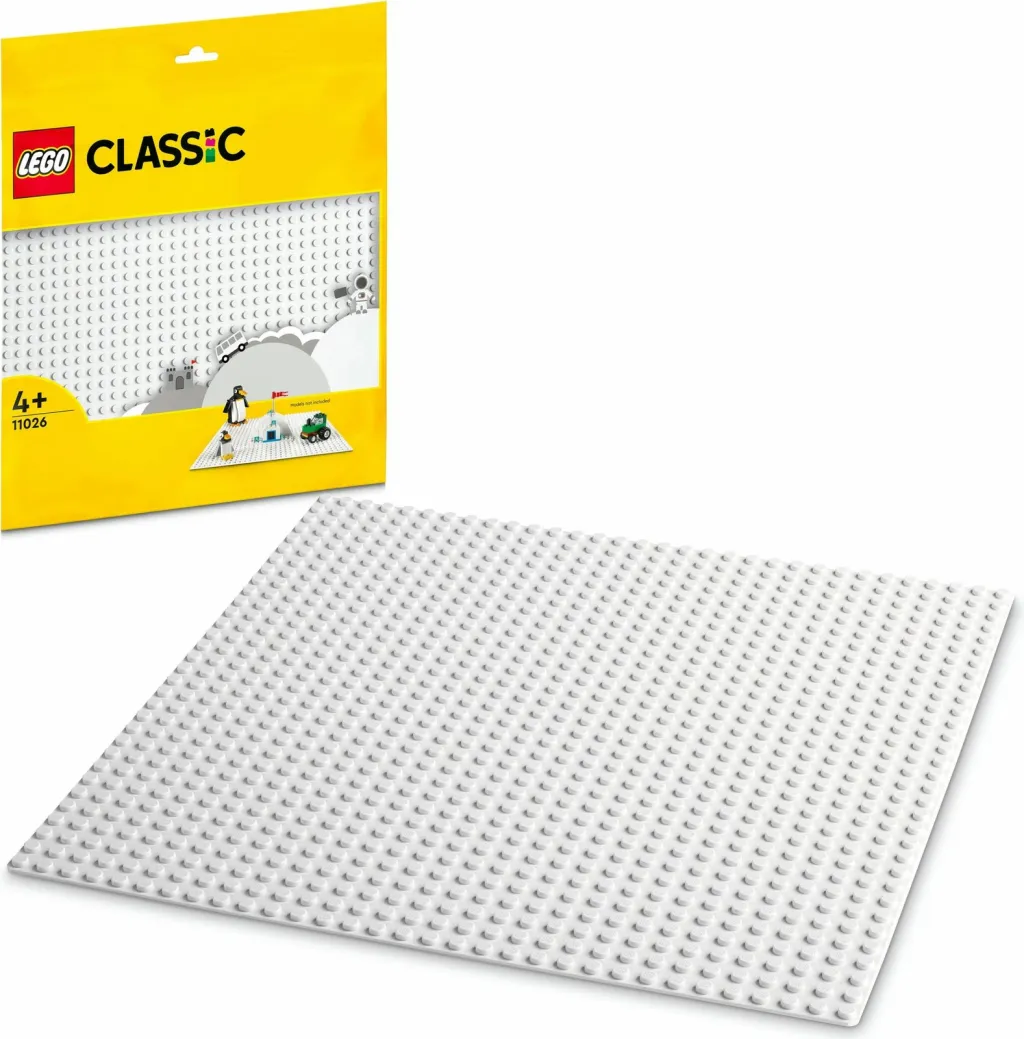 Pad ndërtimi LEGO® Classic 11026, 1 copë, i bardhë - 5