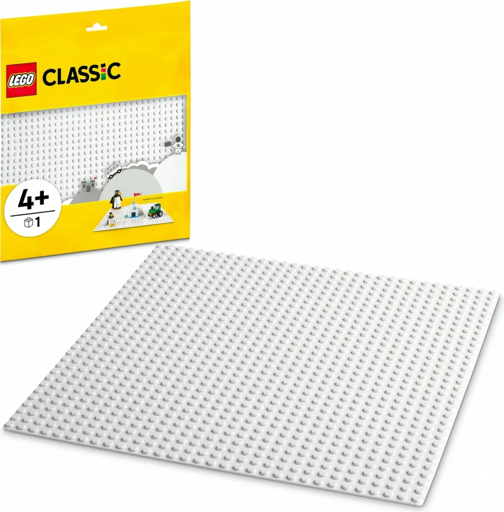 Pad ndërtimi LEGO® Classic 11026, 1 copë, i bardhë - 7