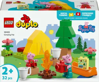 Set ndërtimi LEGO DUPLO Peppa Pig 10452, 32 pjesë, shumëngjyrësh