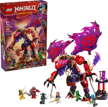 Set LEGO Ninjago 71832 Chaosdrache Donnerzahn, 668 pjesë