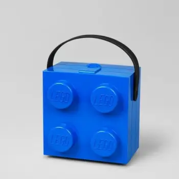 Kuti magazinimi LEGO Room Copenhagen, me dorezë, blu