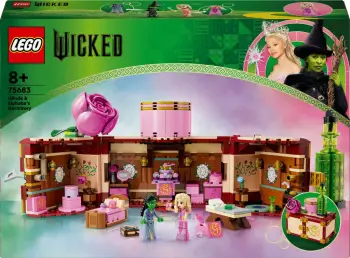 Set ndërtimi LEGO Wicked 75683, Glinda & Elphaba, shumëngjyrësh