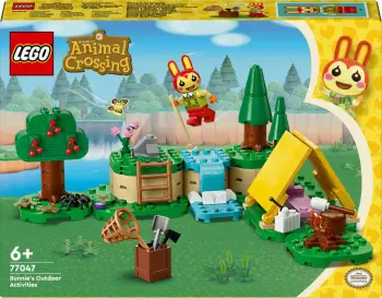 Set ndërtimi LEGO Animal Crossing 77047, aktivitete të jashtme, multingjyrësh